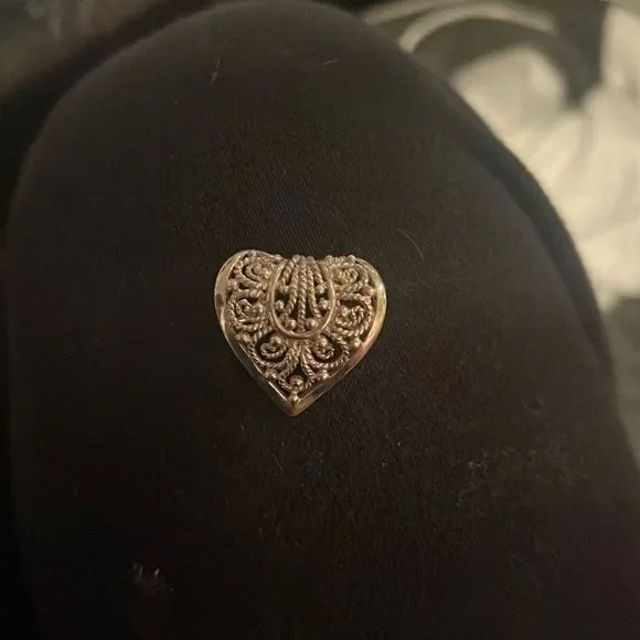 925 silver heart pendant - Picture 3 of 7